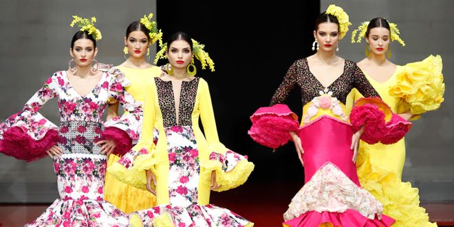 Simof 2022. Yolanda Rivas & MM Garrido. Moda flamenca. Trajes de flamenca y complementos.