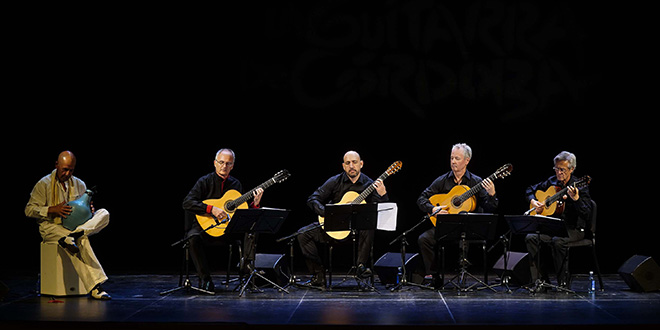 Eos Guitar Quartet en el Festival de la Guitarra de Córdoba 2022. Foto: IMAE.