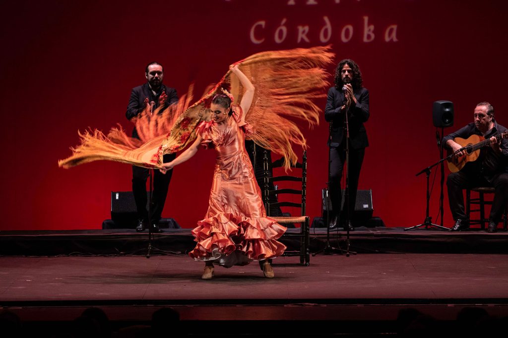 Lucía 'La Bronce', finalista del Concurso Nacional de Arte Flamenco de Córdoba. 