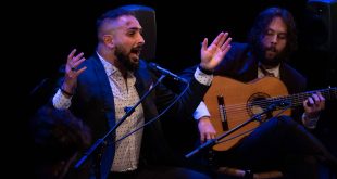 Rafa del Calli, en la fase final del XXIII Concurso Nacional de Arte Flamenco.