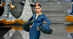 Cristina Vázquez. Simof 2023. Moda flamenca. Trajes de flamenca y complementos.
