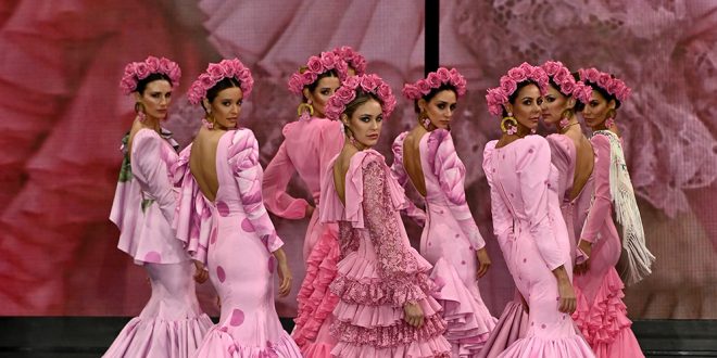 Sonibel. Simof 2023. Moda flamenca. Trajes de flamenca y complementos.