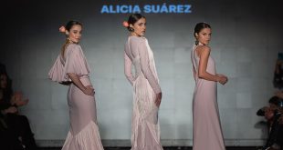 We love flamenco 2023. Alicia Suárez. Moda flamenca. Trajes de flamenca y complementos.