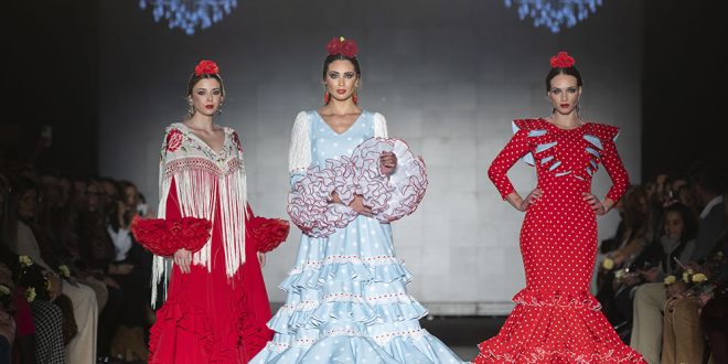 We love flamenco 2023. José Manuel Valencia. Moda Flamenca. Trajes de Flamenca y Complementos.