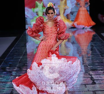 Simof 2024. Alejandro Andana. Moda flamenca. Trajes de Flamenca. Complementos de Flamenca