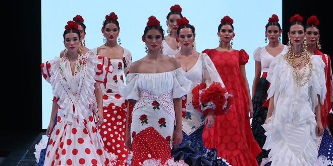 Simof 2024. José Galváñ. Moda Flamenca. Trajes de Flamenca. Complementos de flamenca.
