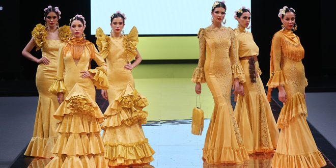 Simof 2024. Manuel Odriozola. Moda flamenca. Trajes de flamenca. Complementos de flamenca.