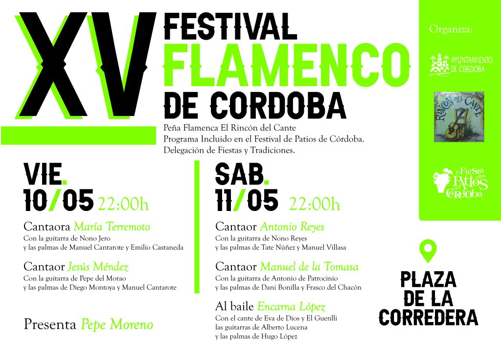 Festival Flamenco de Córdoba 2024 @ Plaza de la Corredera | Córdoba | Andalucía | España
