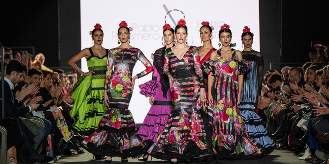 We love flamenco 2025. Pablo Retamero y Juanjo Bernal. Moda flamenca. Trajes de flamenca. Complementos de flamenca.