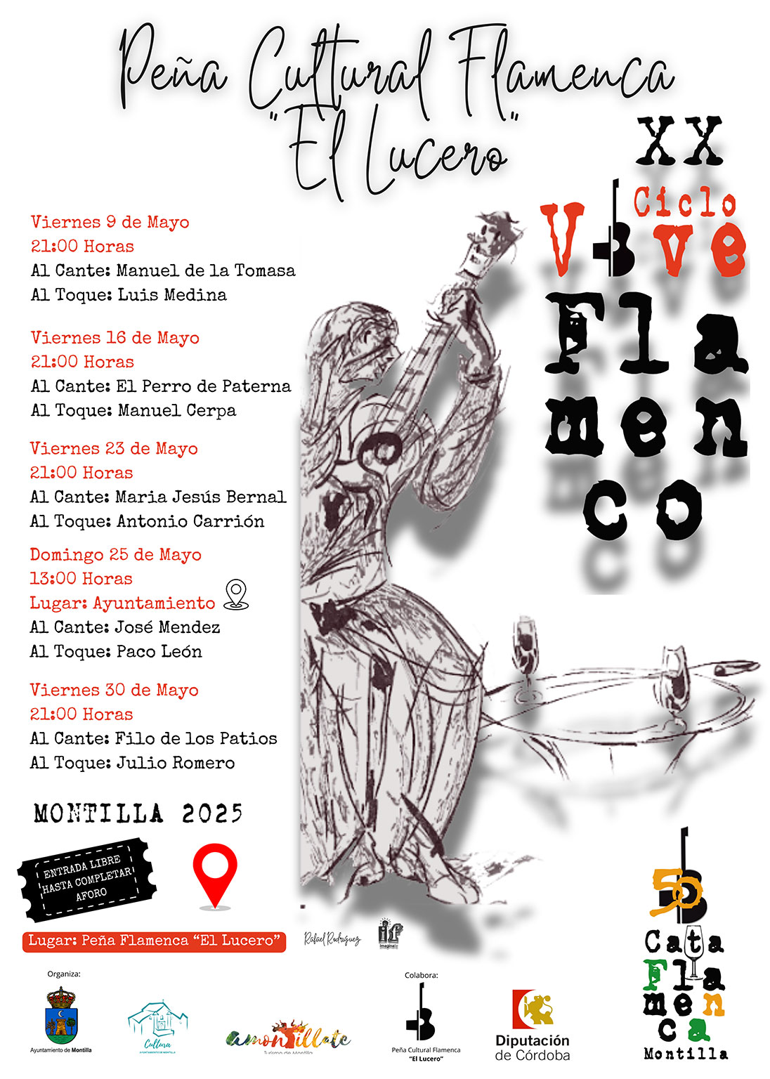 Ciclo 'Vive el Flamenco' @ Peña Flamenca 'El Lucero'. Montilla. | Montilla | Andalucía | España