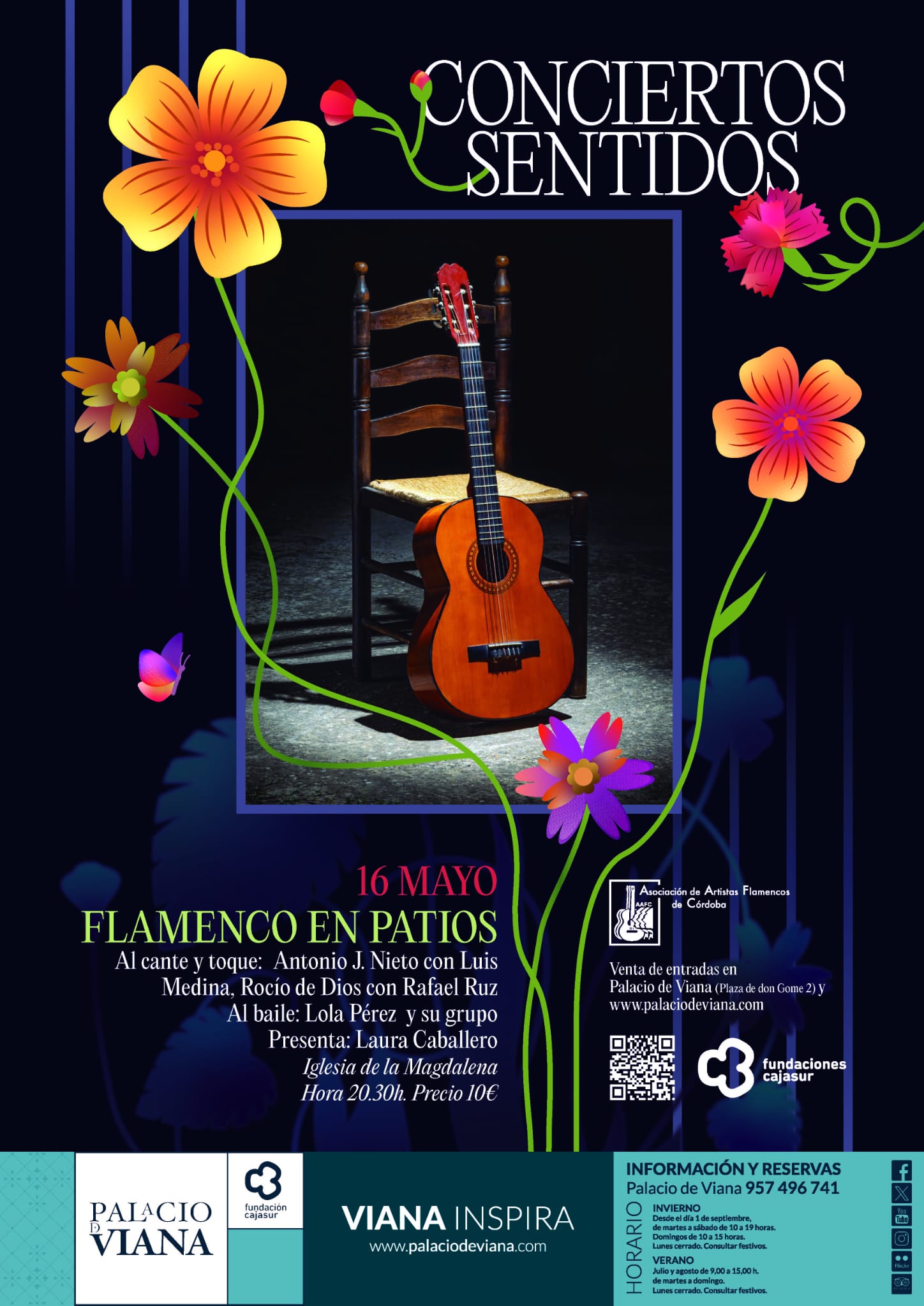 Conciertos Sentidos | Flamenco en patios @ Iglesia de la Magdalena | Córdoba | Andalucía | España