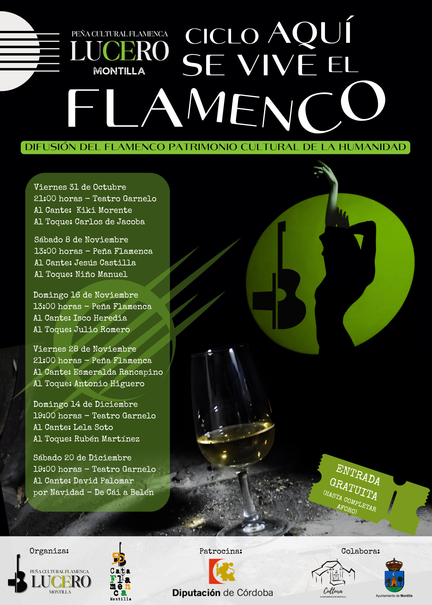 Ciclo 'Aquí se vive el flamenco' @ Peña Flamenca 'El Lucero'. Montilla. | Montilla | Andalucía | España