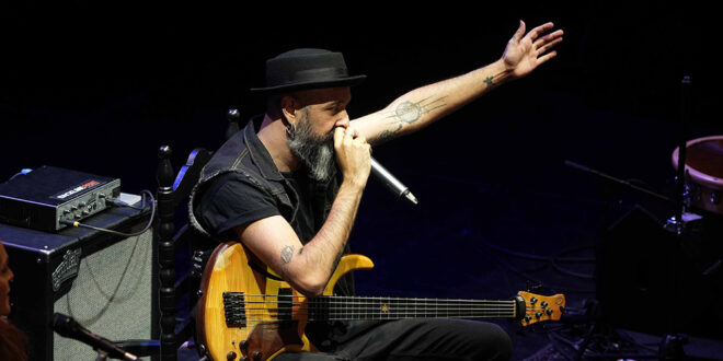 Juanfe Pérez, bajista flamenco.