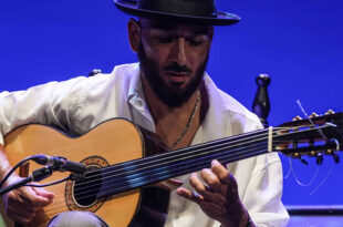 El guitarrista Rycardo Moreno